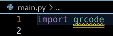 Import Error